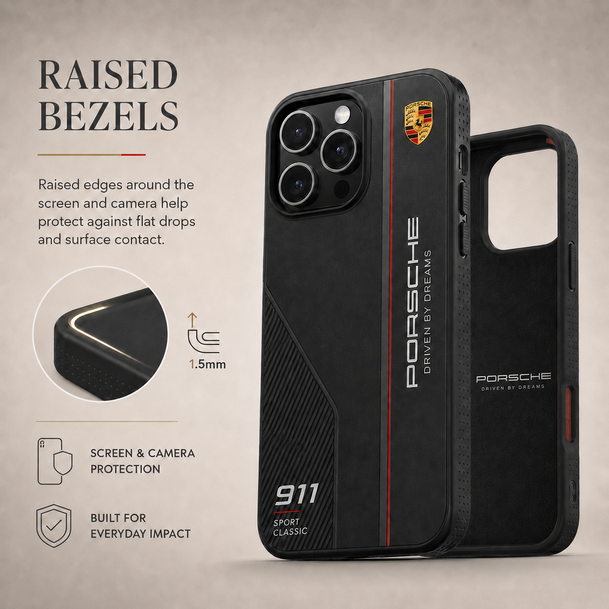 Porsche 911 Style Phone Case