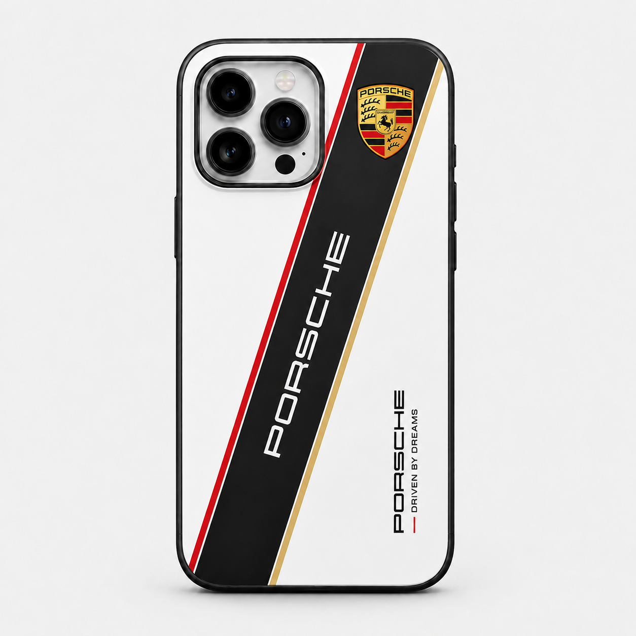 Porsche White Stripe